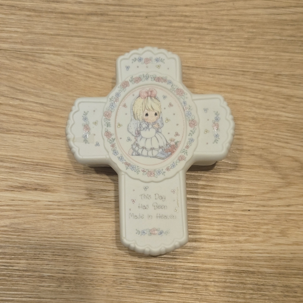 Decorative Cross with Angel Design